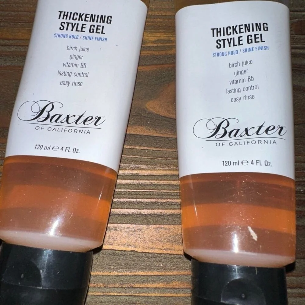Baxter of California barber men Thickening Style Gel (Strong Hold)